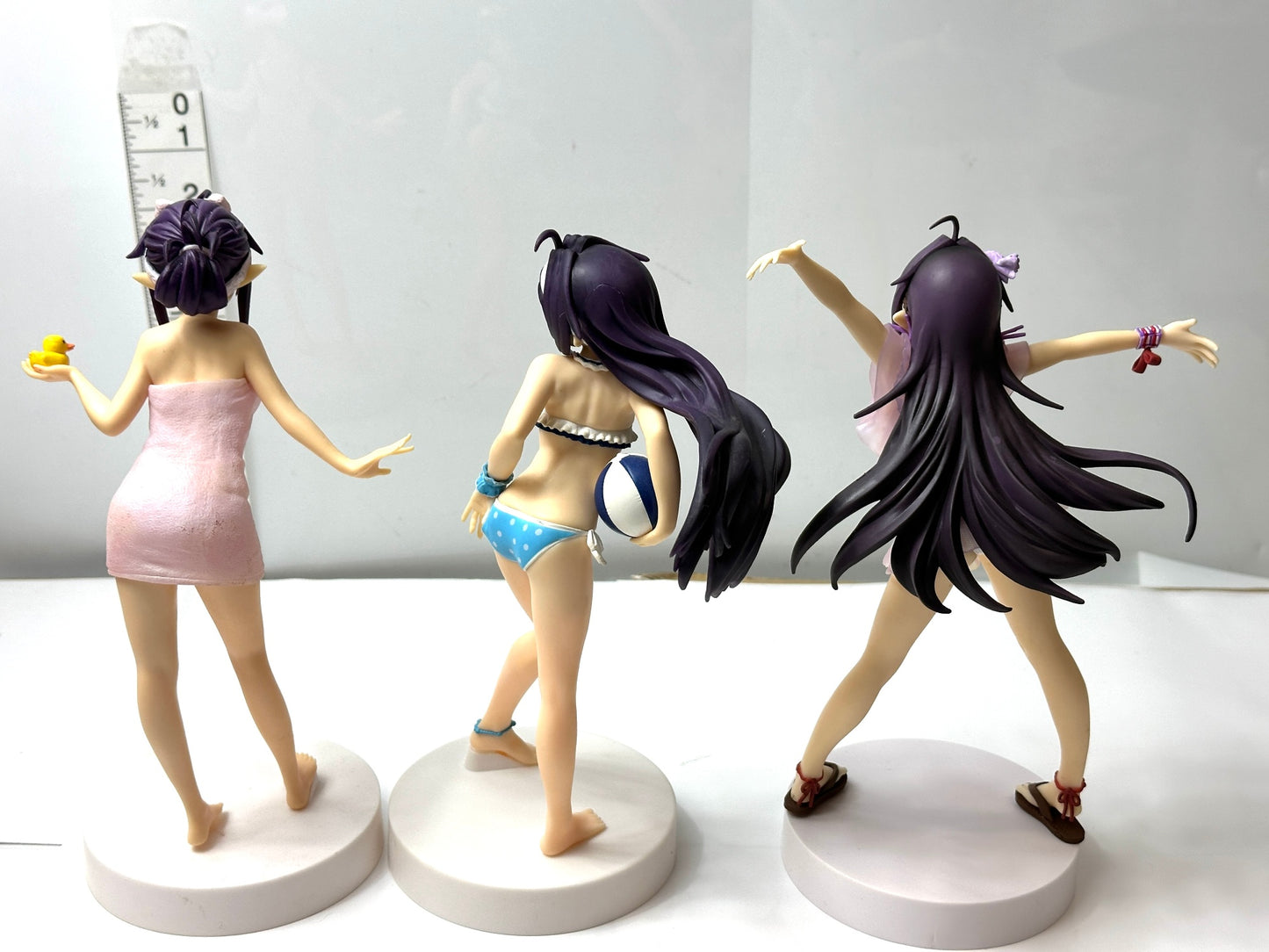 現状品 ソードアート・オンライン EXQフィギュア 湯けむりユウキ 夏色少女 ユウキ ミナモプリンセス アスナ SAO 2/11