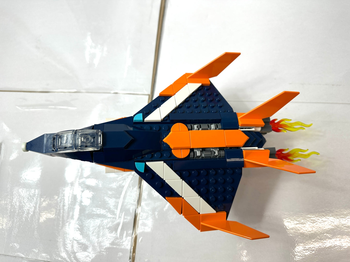 現状品 LEGO 31126 レゴ クリエイターシリーズ 超音速ジェット機 ヘリコプター パワーボート12/10