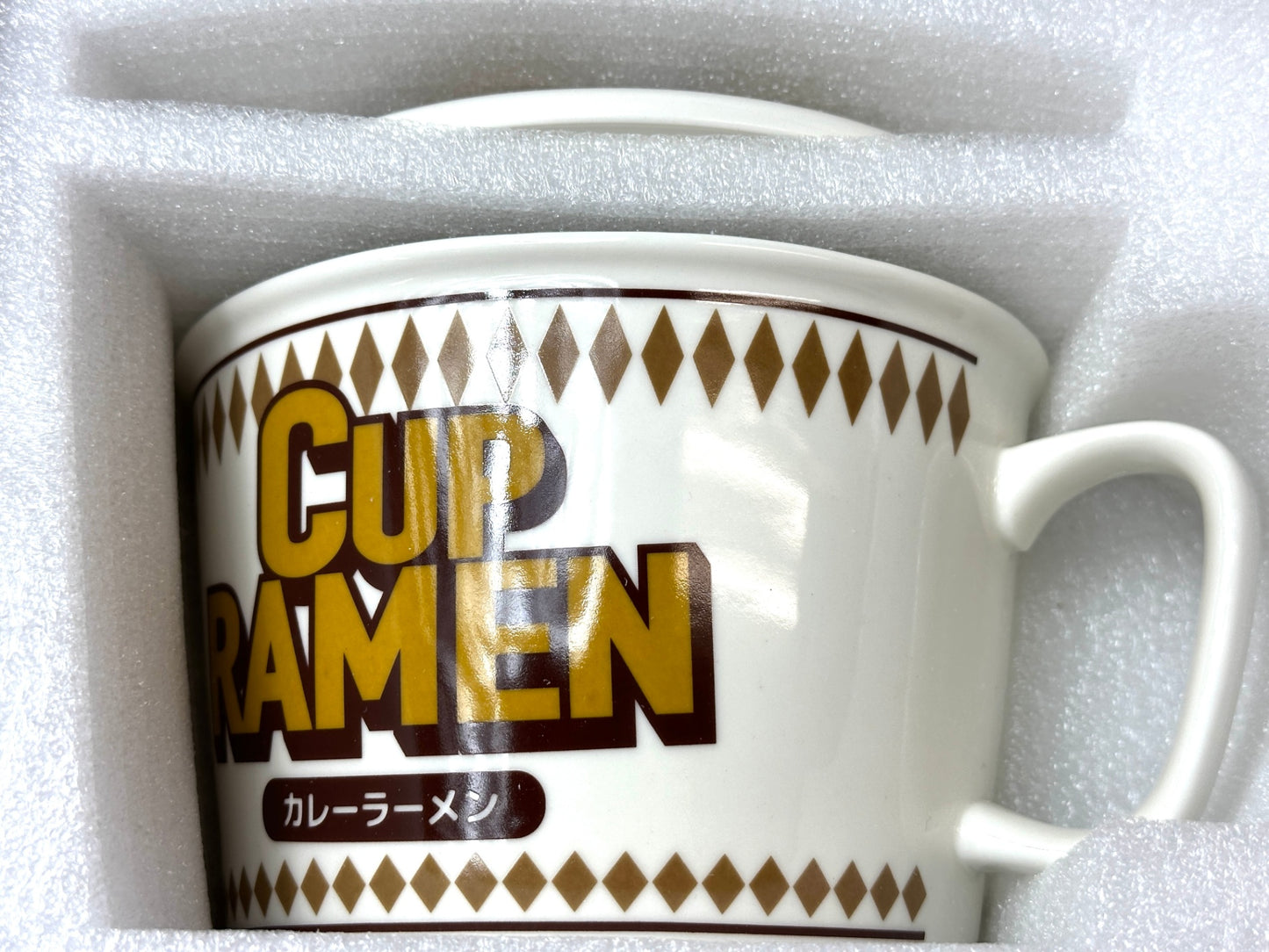 開封済み・未使用品 カップラーメン ほっと一息ヌードルカップ カップサイズ 直径15cm×深さ10cm 陶磁器 インスタントラーメン 超利用食器 10/16