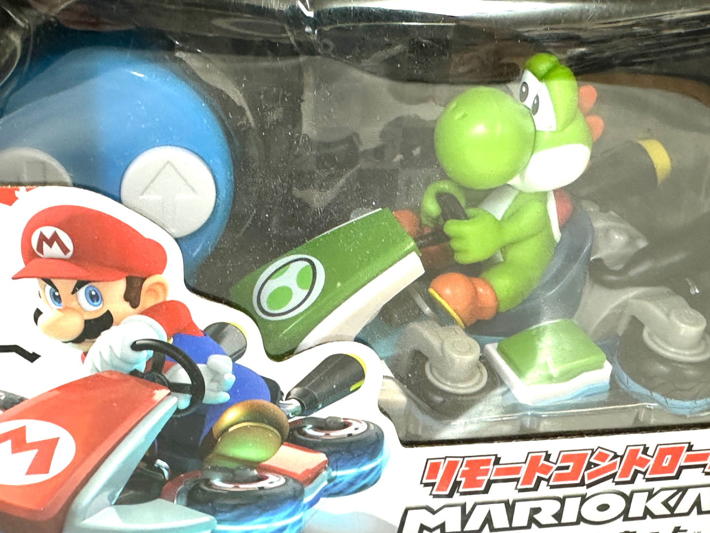 ムラオカ リモートコントロールカー マリオカート マリオ＆ヨッシー 2個セット 有線式 ミニラジコン 8/13