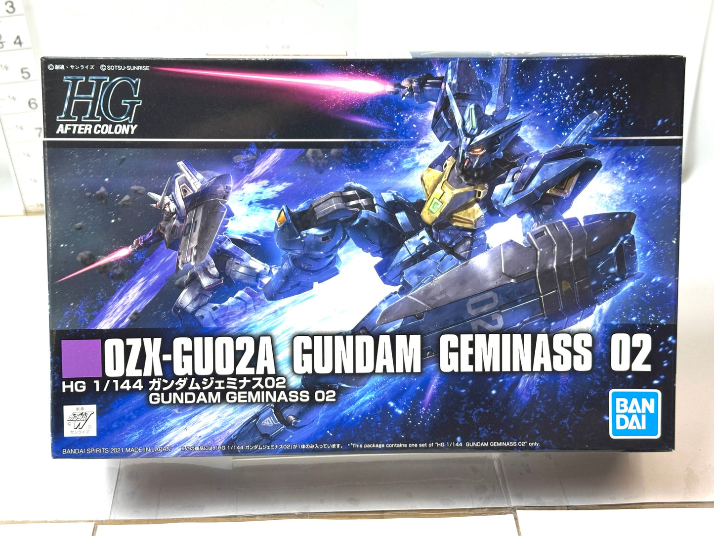 未組立品 プレミアムバンダイ限定 HG 1/144 ガンダムジェミナス02 ガンプラ プレバン 12/2