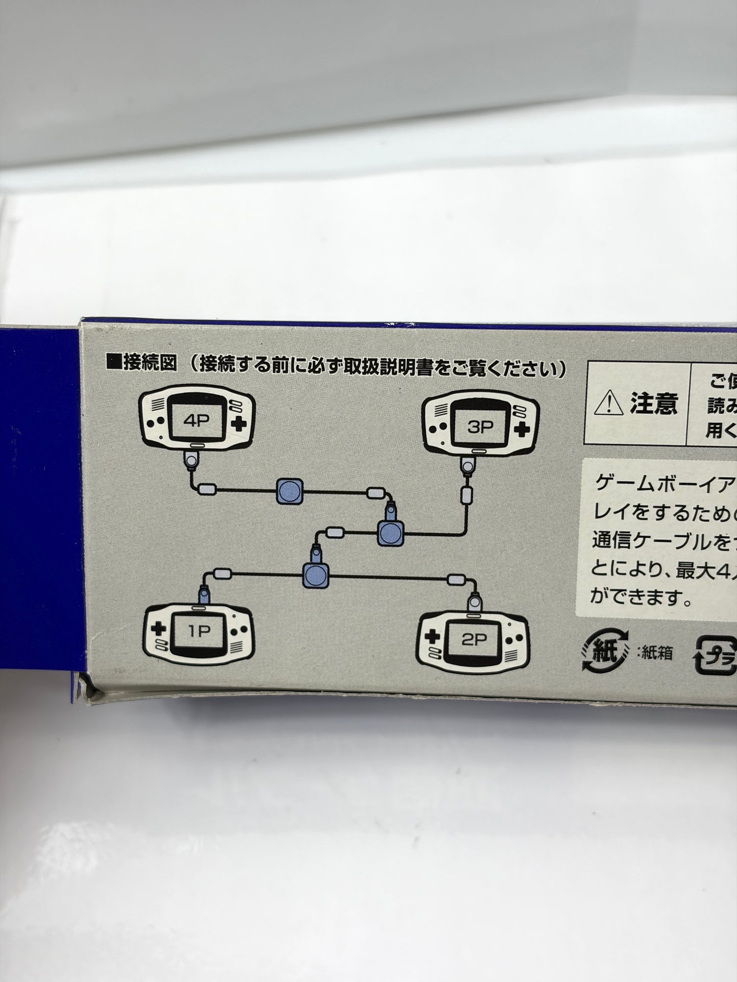 ゲームボーイアドバンス 通信ケーブル AGB-005 箱・取説付き 任天堂 純正