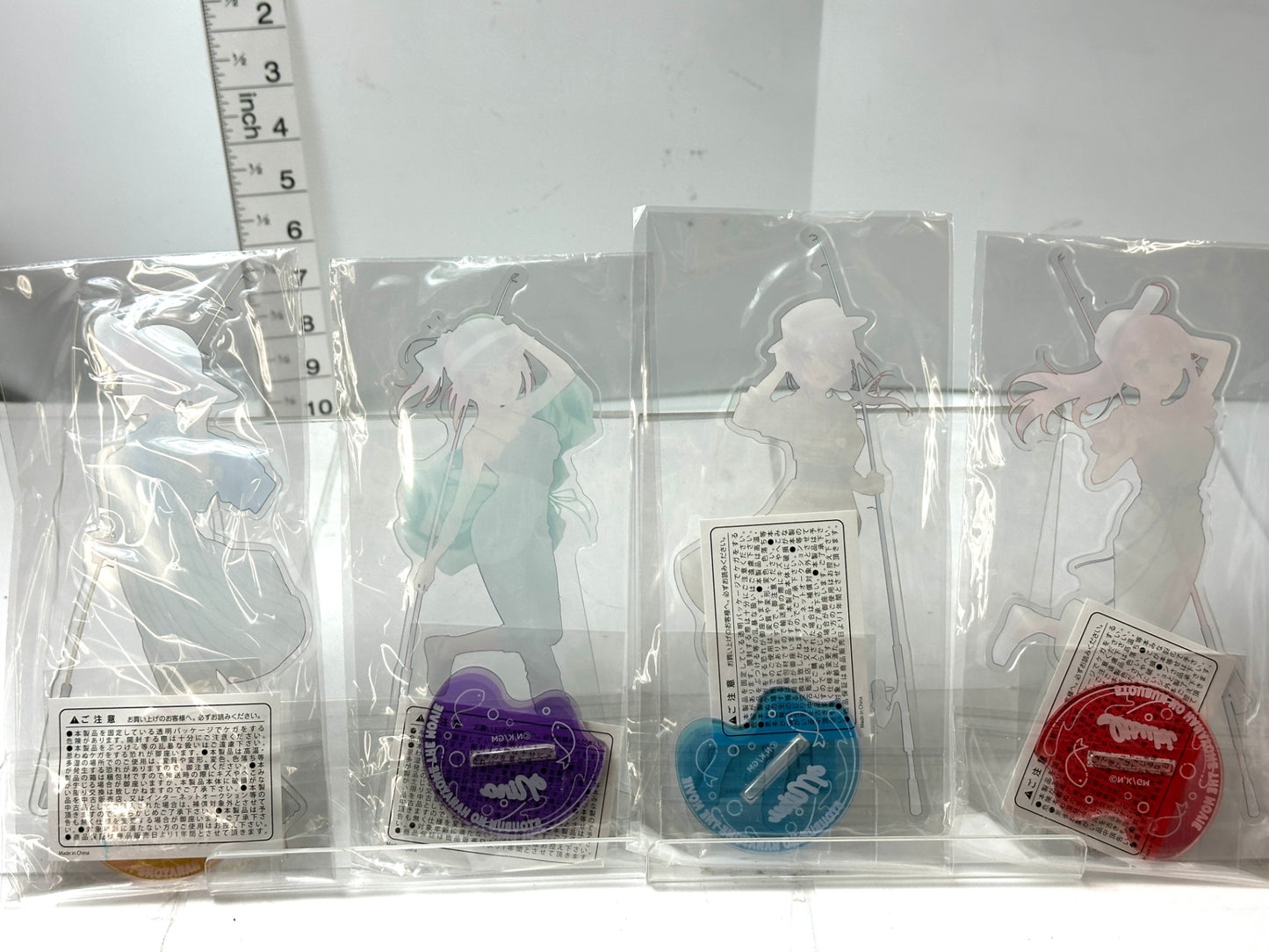 きゃらっとくじ 映画 五等分の花嫁 おさかな日和 アクリルスタンド  アクスタ 4個セット  中野 一花 二乃 三玖 五月 11/21