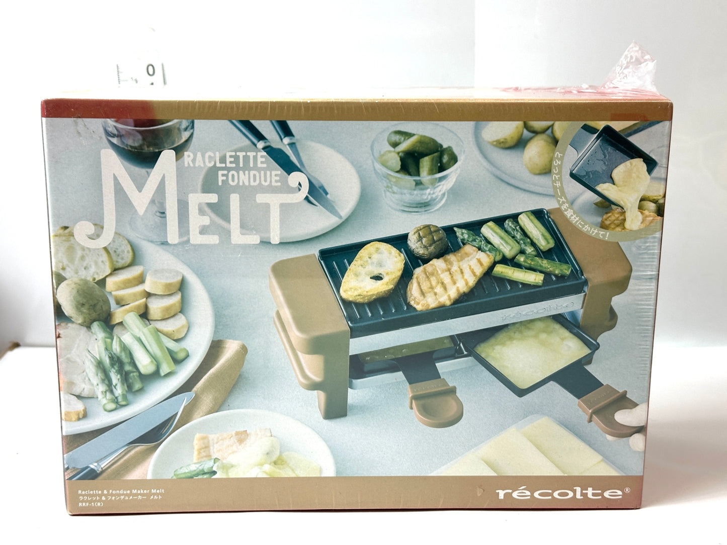 RECOLTE レコルト ラクレット＆フォンデュメーカー メルト チーズフォンデュ チョコレートフォンデュ 4/9