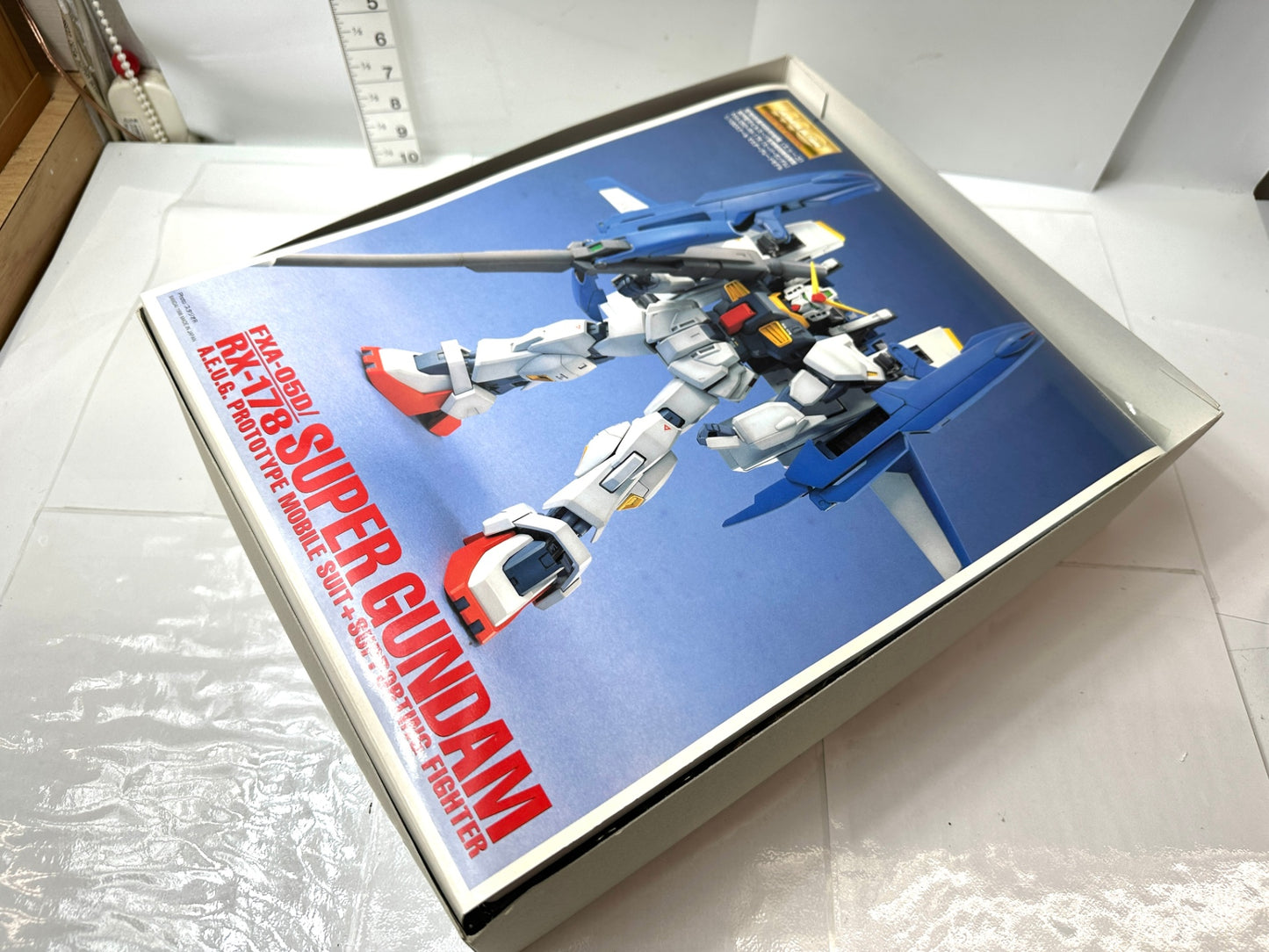 未組立・現状品 バンダイ MG 1/100 FXA-05D/RX-178 スーパーガンダム プラモデル Zガンダム 10/31