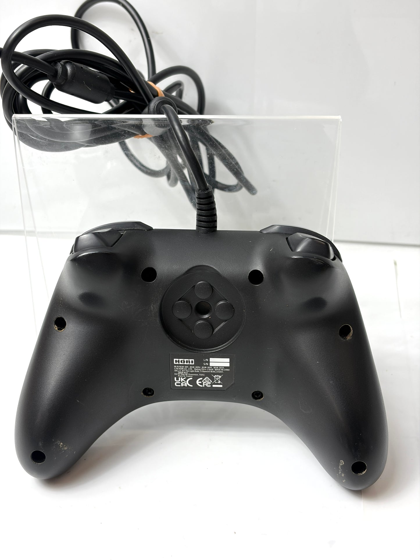 HORI ホリパッド for Nintendo Switch ブラック NSW-001 コントローラー 有線 ライセンス商品
