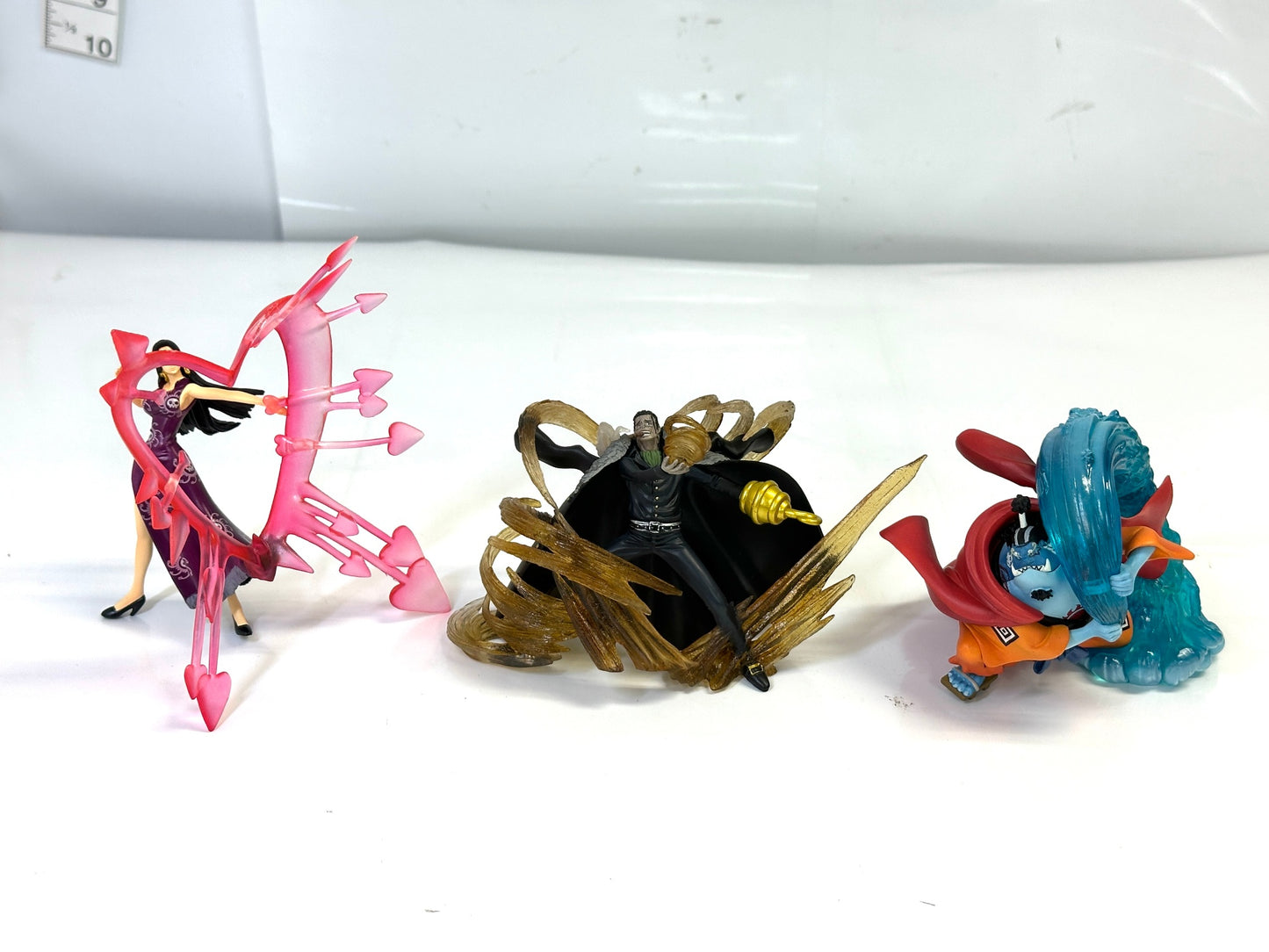 現状品 ONE PIECE ワンピース スーパーエフェクト七武海フィギュア 3点セット サー・クロコダイル ジンベエ ボア・ハンコック  5/21