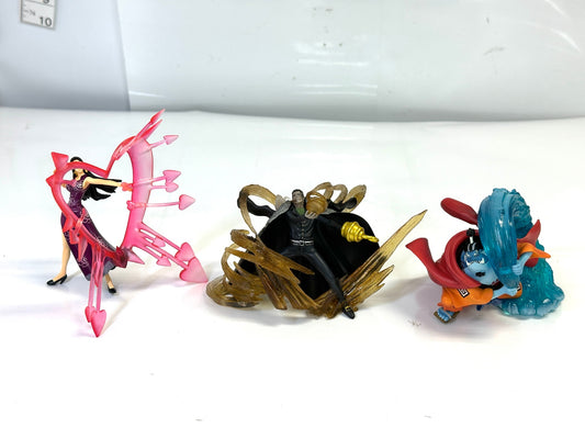 現状品 ONE PIECE ワンピース スーパーエフェクト七武海フィギュア 3点セット サー・クロコダイル ジンベエ ボア・ハンコック  5/21