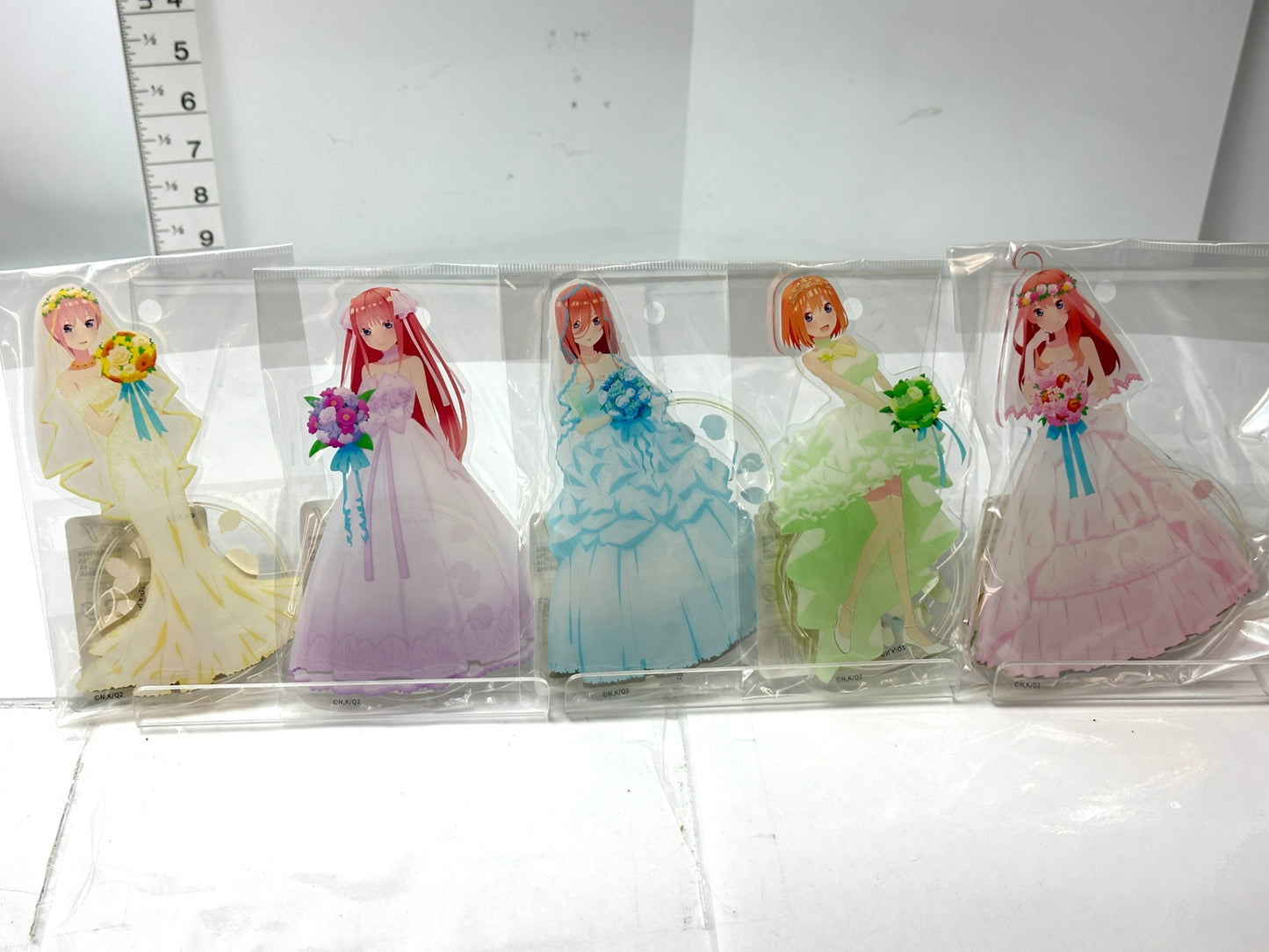 五等分の花嫁 アクリルスタンド  ウェディング アクスタ 全5種セット 中野 一花 二乃 三玖 四葉 五月 11/21