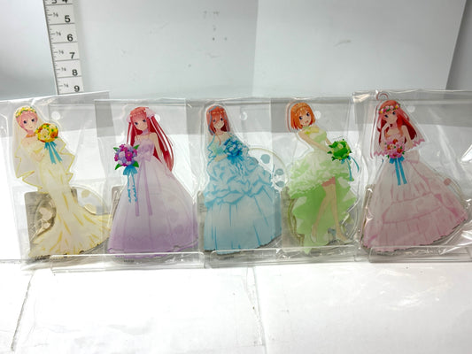 五等分の花嫁 アクリルスタンド  ウェディング アクスタ 全5種セット 中野 一花 二乃 三玖 四葉 五月 11/21