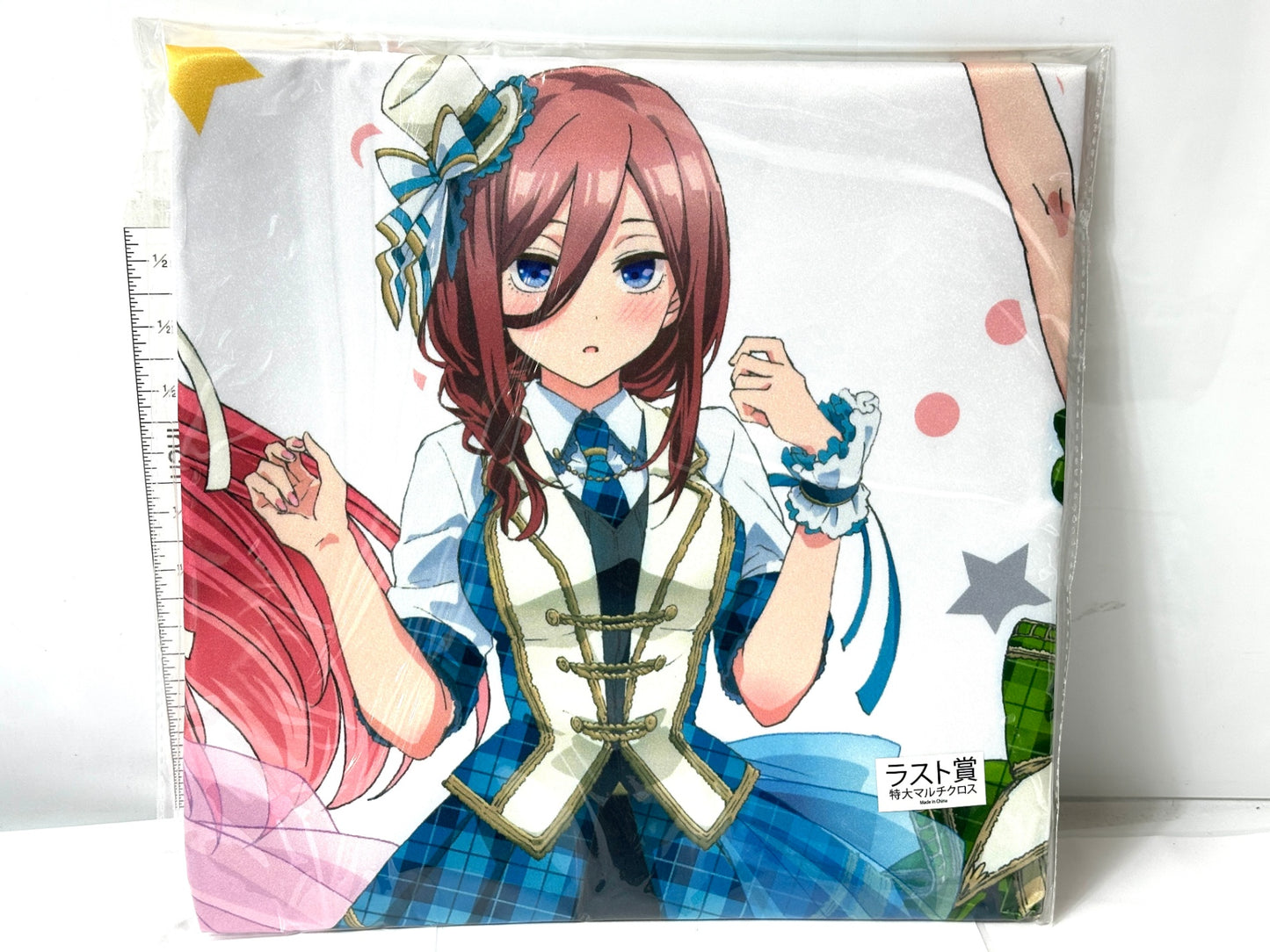 きゃらっとくじ 五等分の花嫁 LIVE 特大マルチクロス 5枚セット A/B/C/E/ラスト賞 中野一花 二乃 三玖 五月 10/1