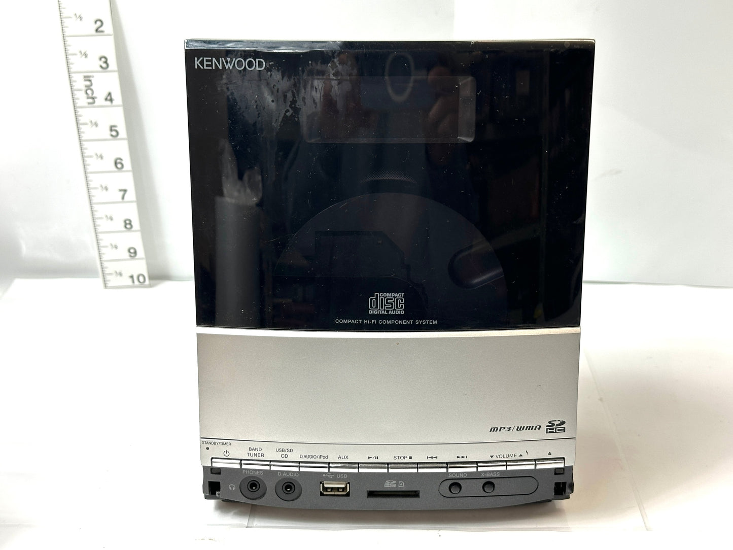 現状品 KENWOOD ケンウッド コンパクトHi-Fiシステム RD-CIP313 2009年製 CD USB SD コンポ オーディオ 10/23