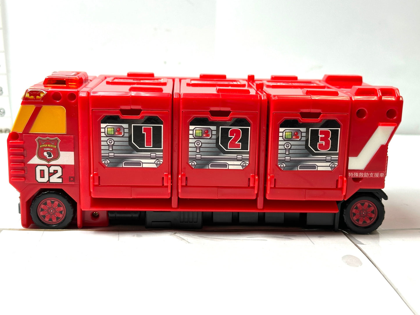 現状品 タカラトミートミカ ハイパーレスキュー2号 特殊救助支援車 12/26