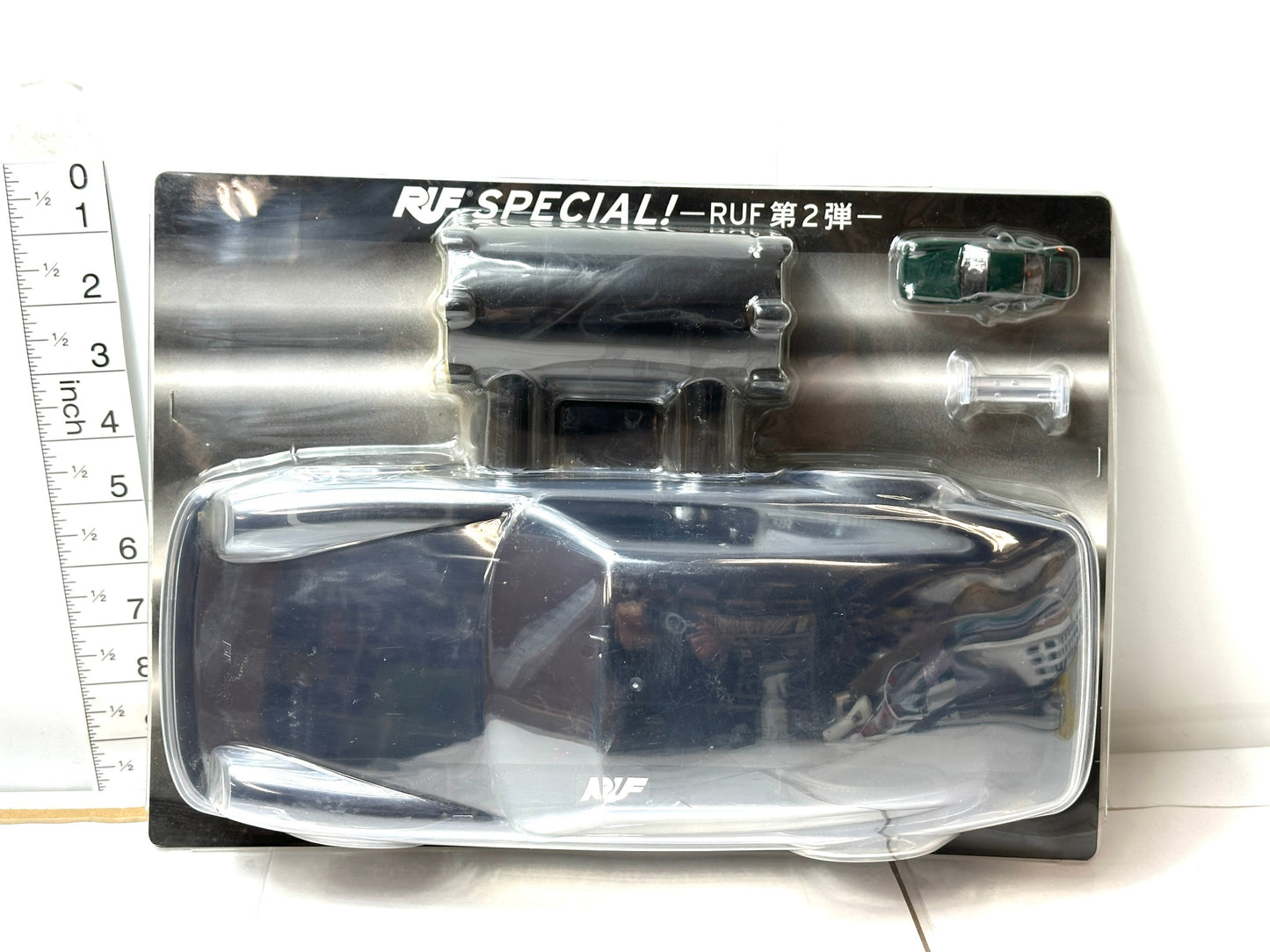 RUF SPECIAL 第2弾 ポルシェ コレクションケース キリン FIRE 1/72 ダイキャスト製 ミニカー 専用 コレクションケース RUF CTR 緑 1/6