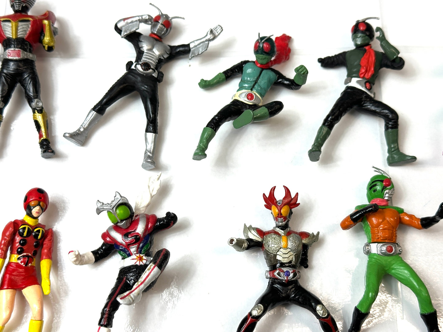 ジャンク 仮面ライダーフィギュア まとめセット 怪人名鑑 栄光の9人ライダー チェスピースコレクション 他 10/14
