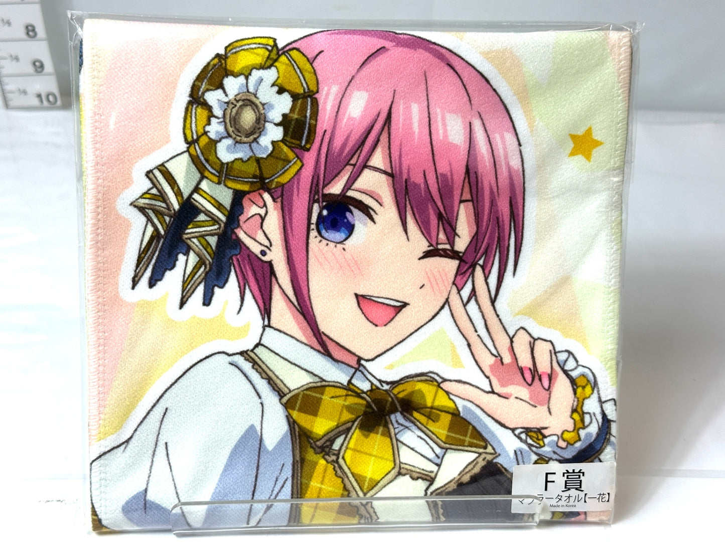 きゃらっとくじ 五等分の花嫁 LIVE マフラータオル 5枚セット F〜J賞中野一花 二乃 三玖 四葉 五月 10/1