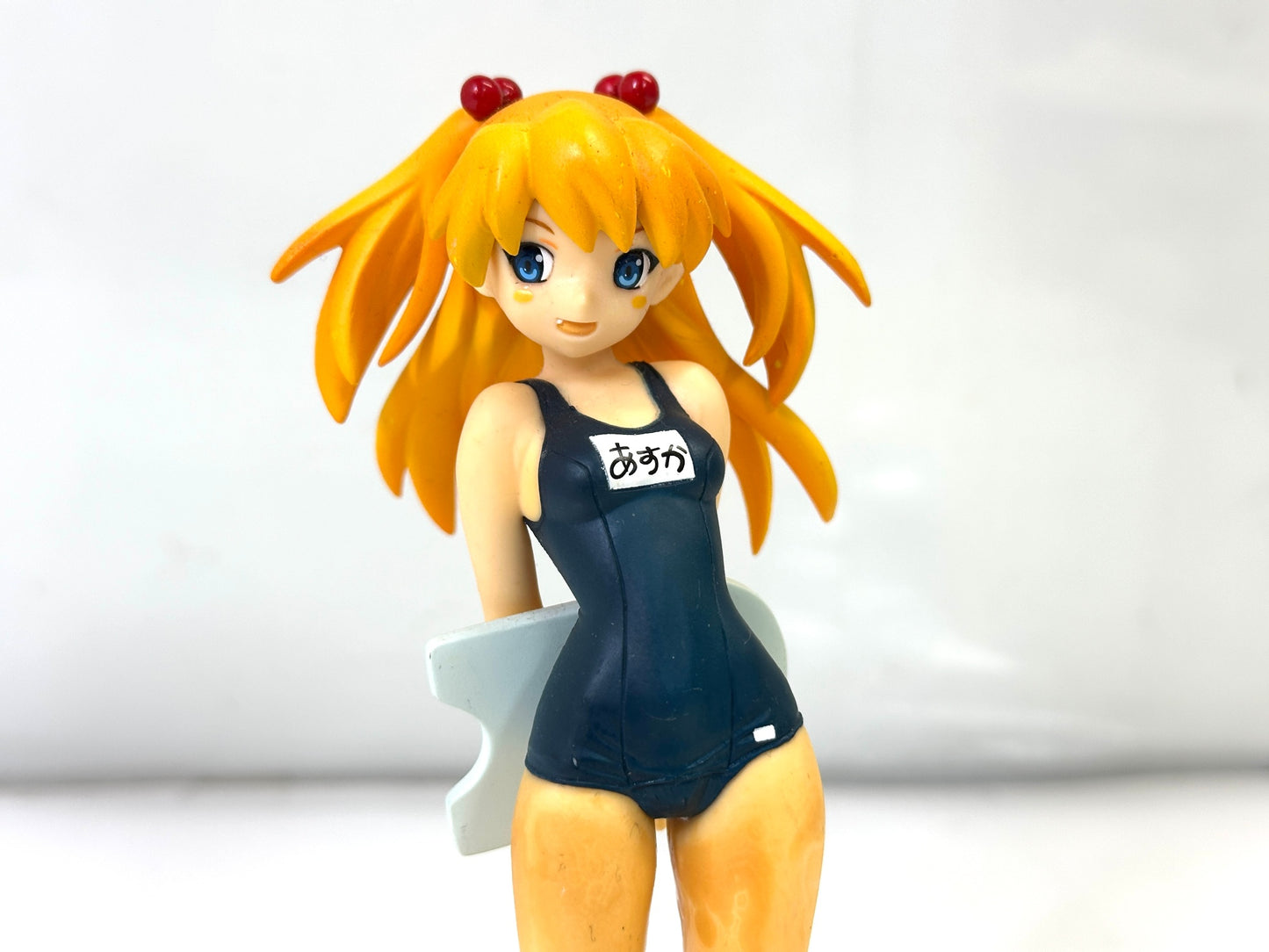 現状品 SEGA 新世紀エヴァンゲリオン エクストラ スクール水着フィギュア feat.ぽよよん・ろっく アスカ・ラングレー  9/3