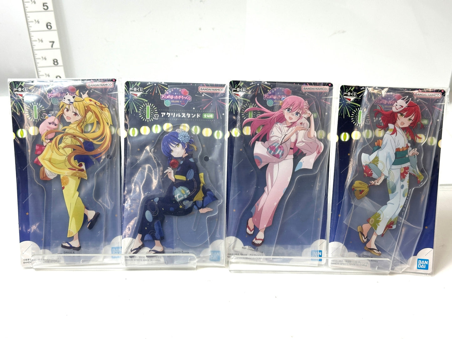 一番くじ ぼっち・ざ・ろっく！I賞 アクリルスタンド 全4種コンプリートセット 後藤ひとり 伊地知虹夏 山田リョウ 喜多郁代  11/10