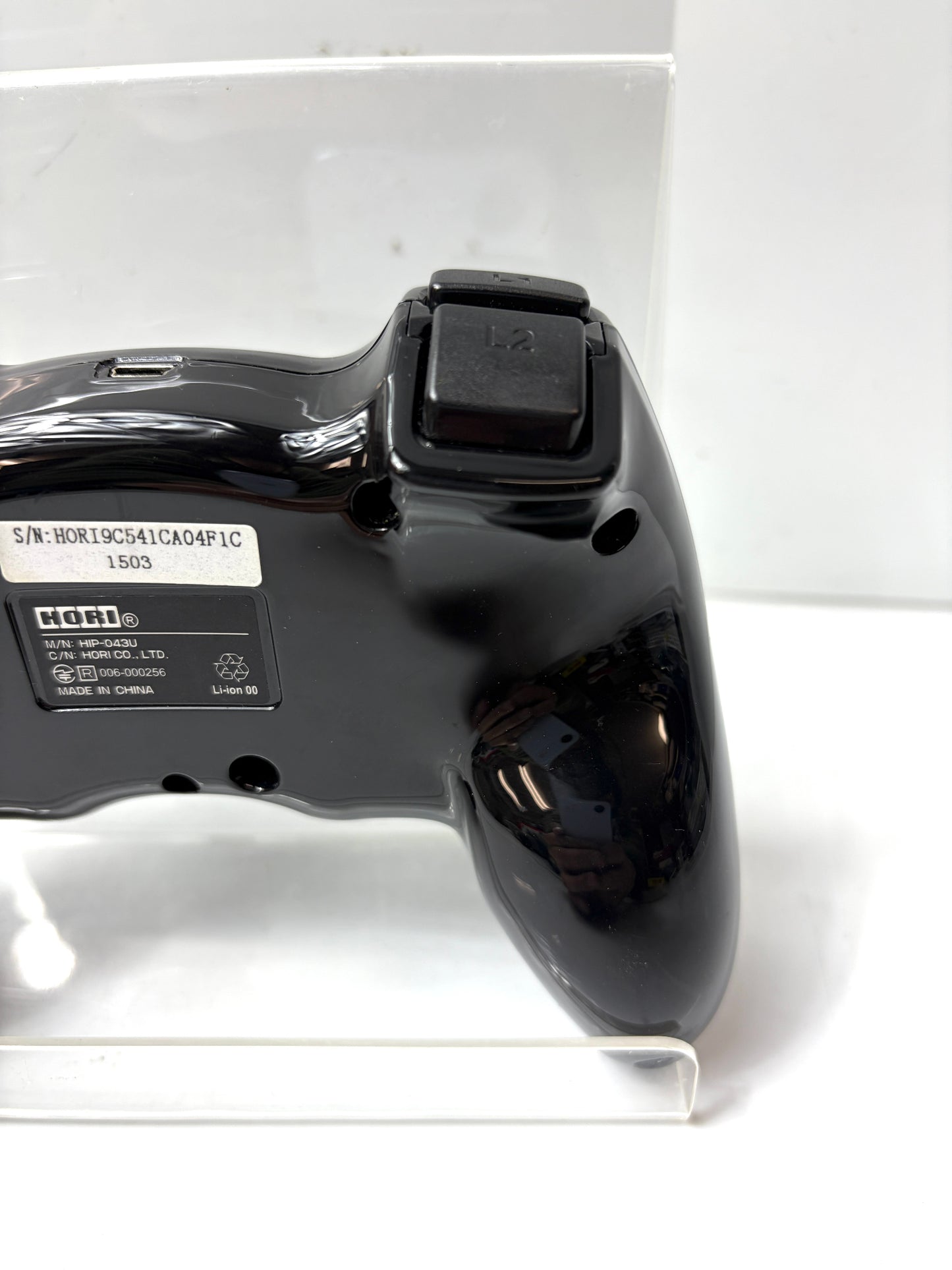 PS4 PS3 HORI GRIP PAD WIRELESS グリップ パッド ワイヤレス コントローラー ブラック　HP043U