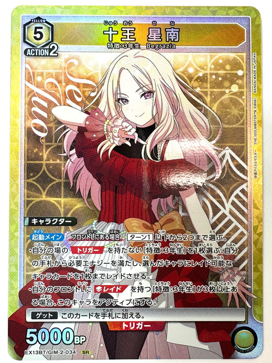 EX13BT/GIM-2-034SR 十王 星南