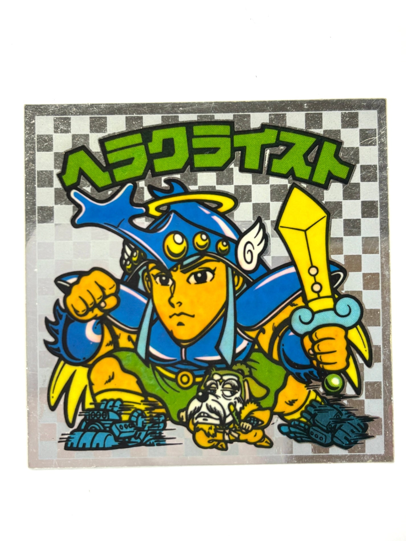 ロッテ ビックリマンシール 悪魔VS天使 ヘラクライスト 当時物　（E)
