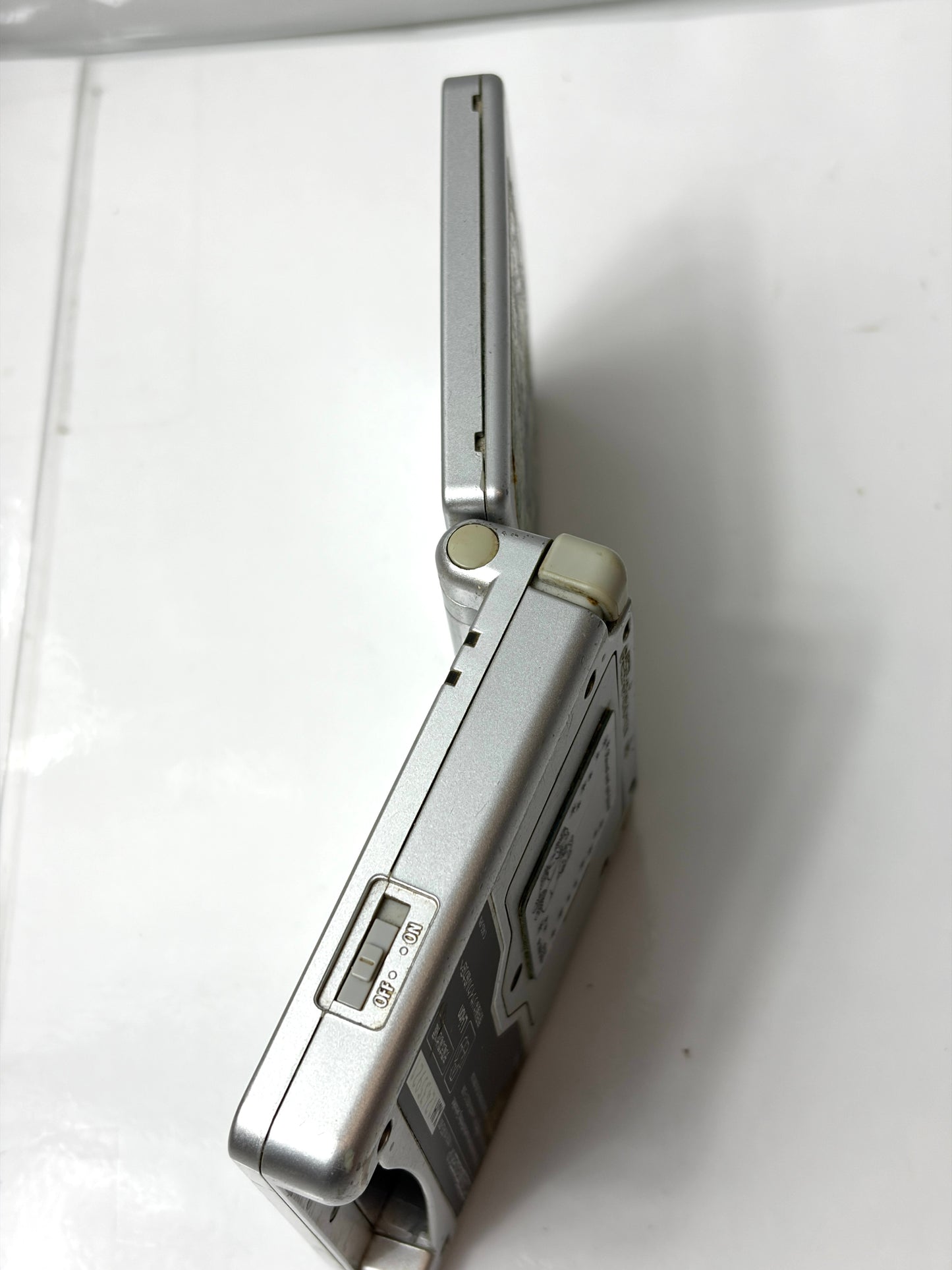 ジャンク　任天堂 GAME BOY ADVANCE SP ゲームボーイ アドバンス SP AGS-001 プラチナ・シルバー