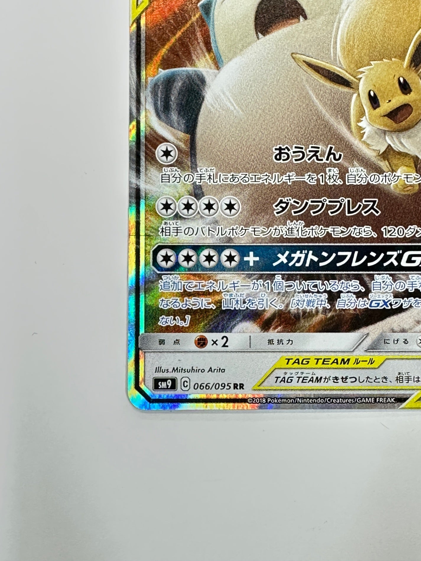 066/095/SM9/B イーブイ&カビゴンGX