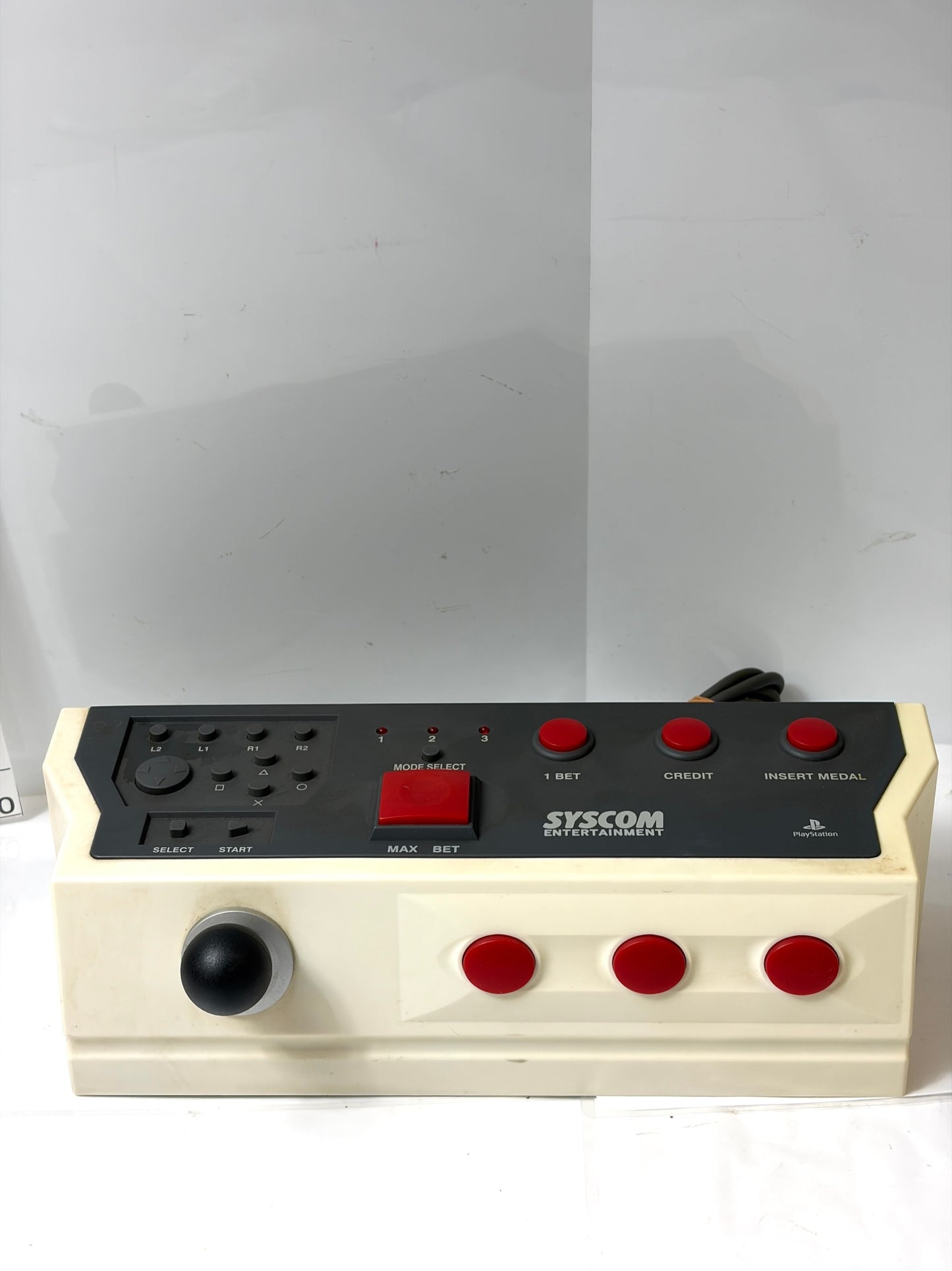 【激レア】SYSCOM パチスロコントローラー PS/PS2 スロット実機風 周辺機器 アーケード