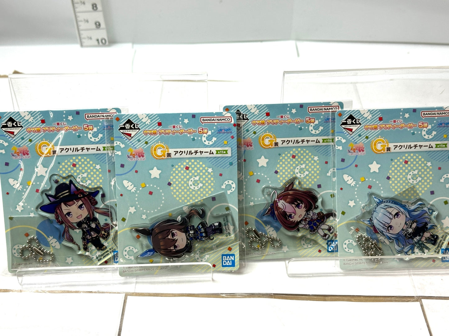 一番くじ ウマ娘プリティーダービー グッズ まとめセット アクスタ アクリルスタンド ラバーチャーム 他 11/27