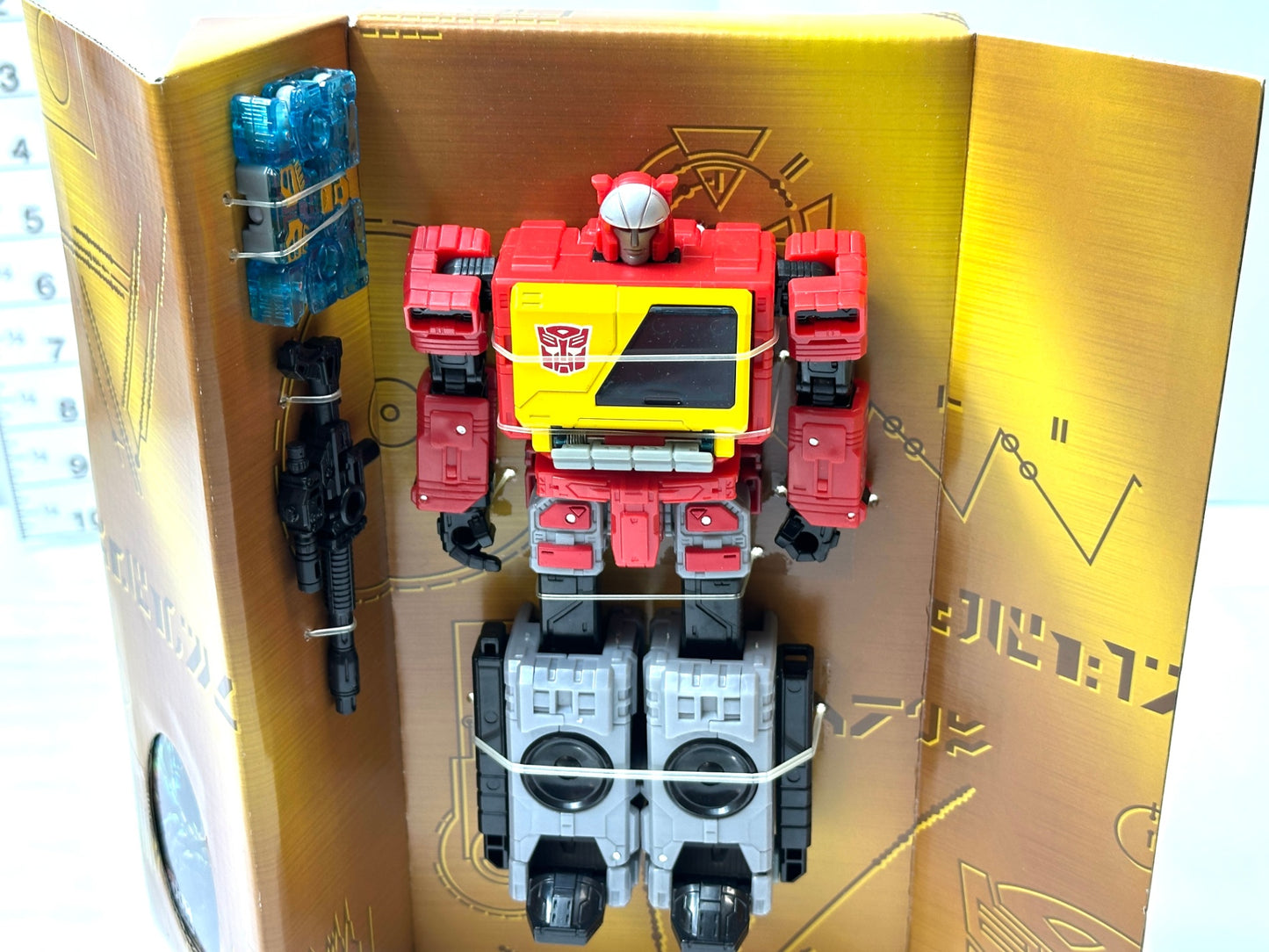 開封済み・未使用品 トランスフォーマー キングダムシリーズ KD-21 オートボットブラスター＆イジェクト TAKARA TOMY 9/3