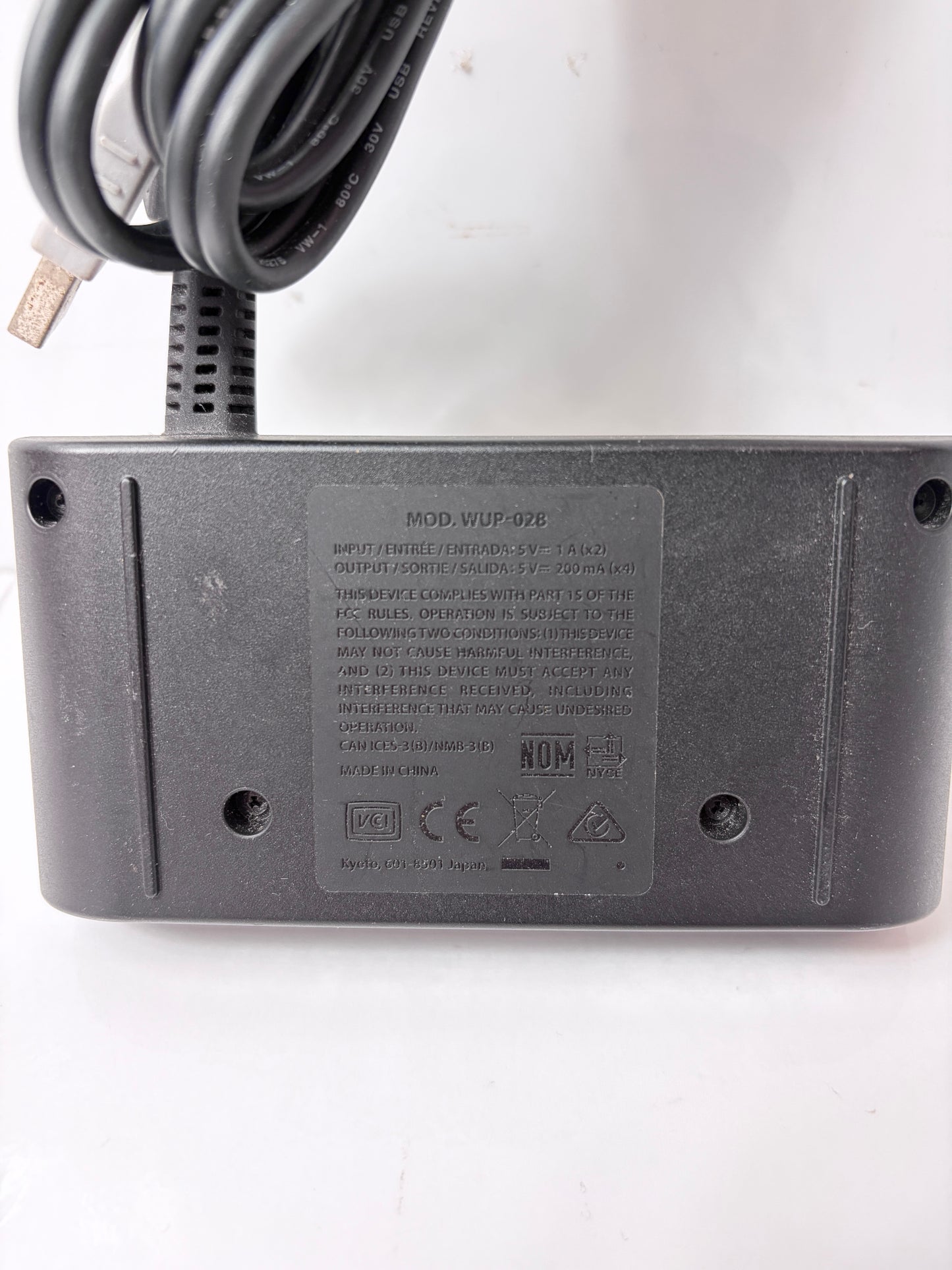 任天堂純正 ゲームキューブ コントローラ接続タップ スマブラ対応 Switch/Wii U GCコントローラー