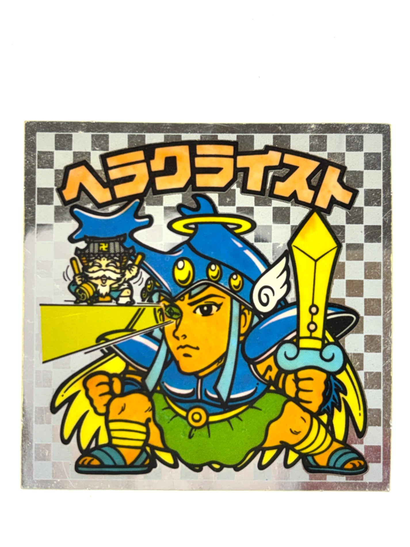 ロッテ ビックリマンシール 悪魔VS天使 ヘラクライスト 当時物　（A)