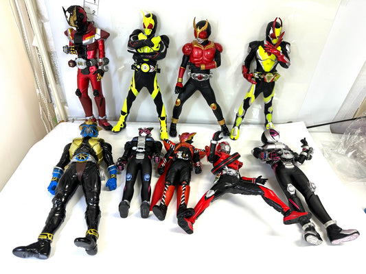 ジャンク 仮面ライダー SOFVICS ソフビックス 他 ソフビ フィギュア まとめセット ゼロワン ゼロツー ビルド ラビットラビットフォーム D-SOLID HEROES ドライブ タイプスピード 等 9/17