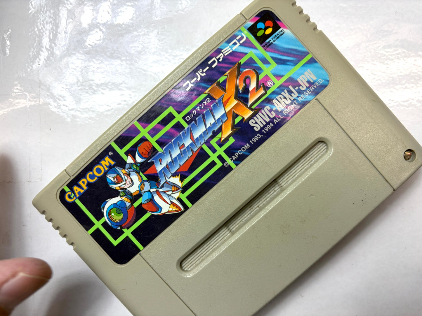 スーパーファミコン　ロックマンX2　カセット（カプコン）