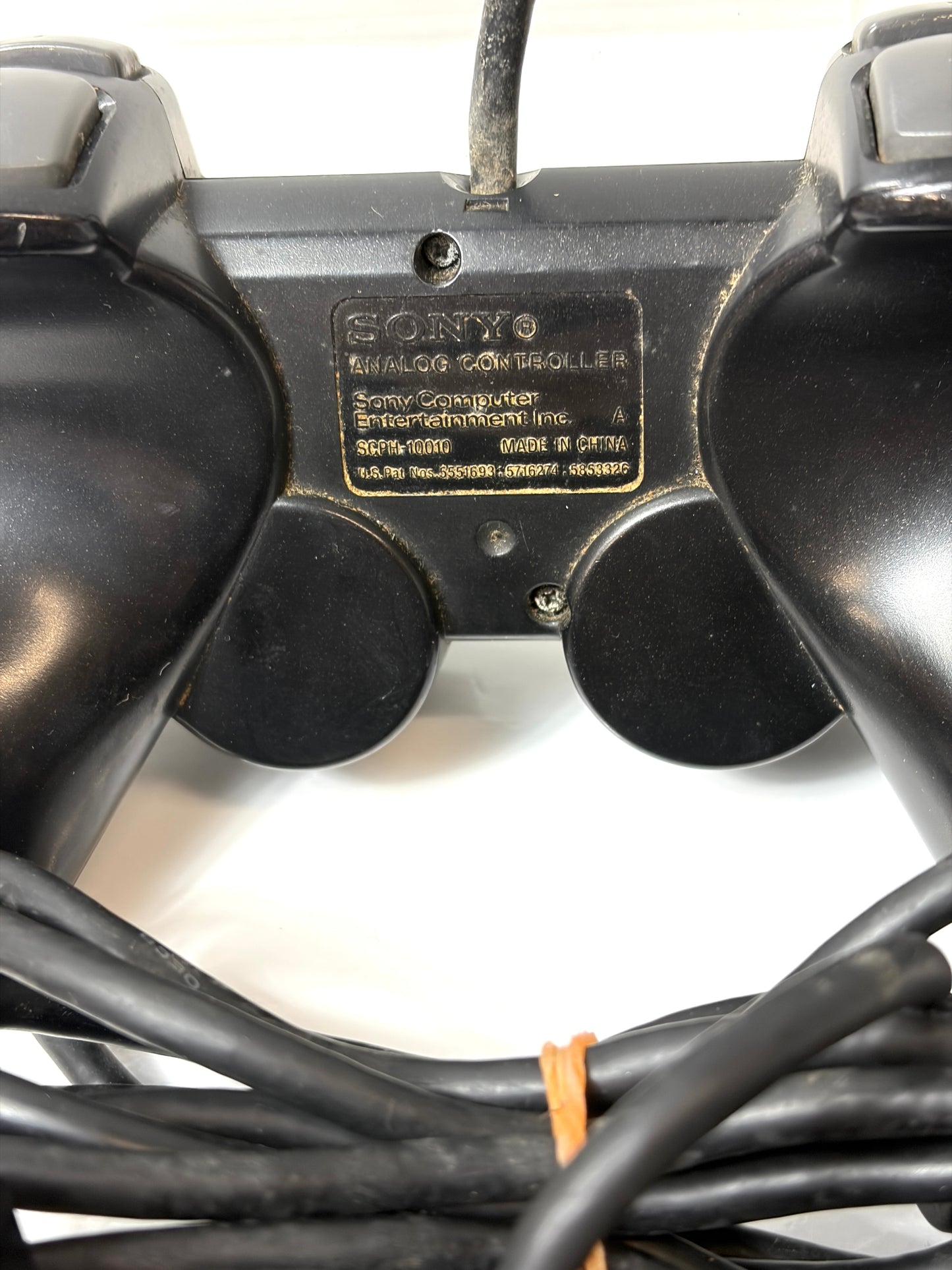 【現状品　純正2個セット】PS2 DUALSHOCK コントローラー SONY ブラック SCPH-10010