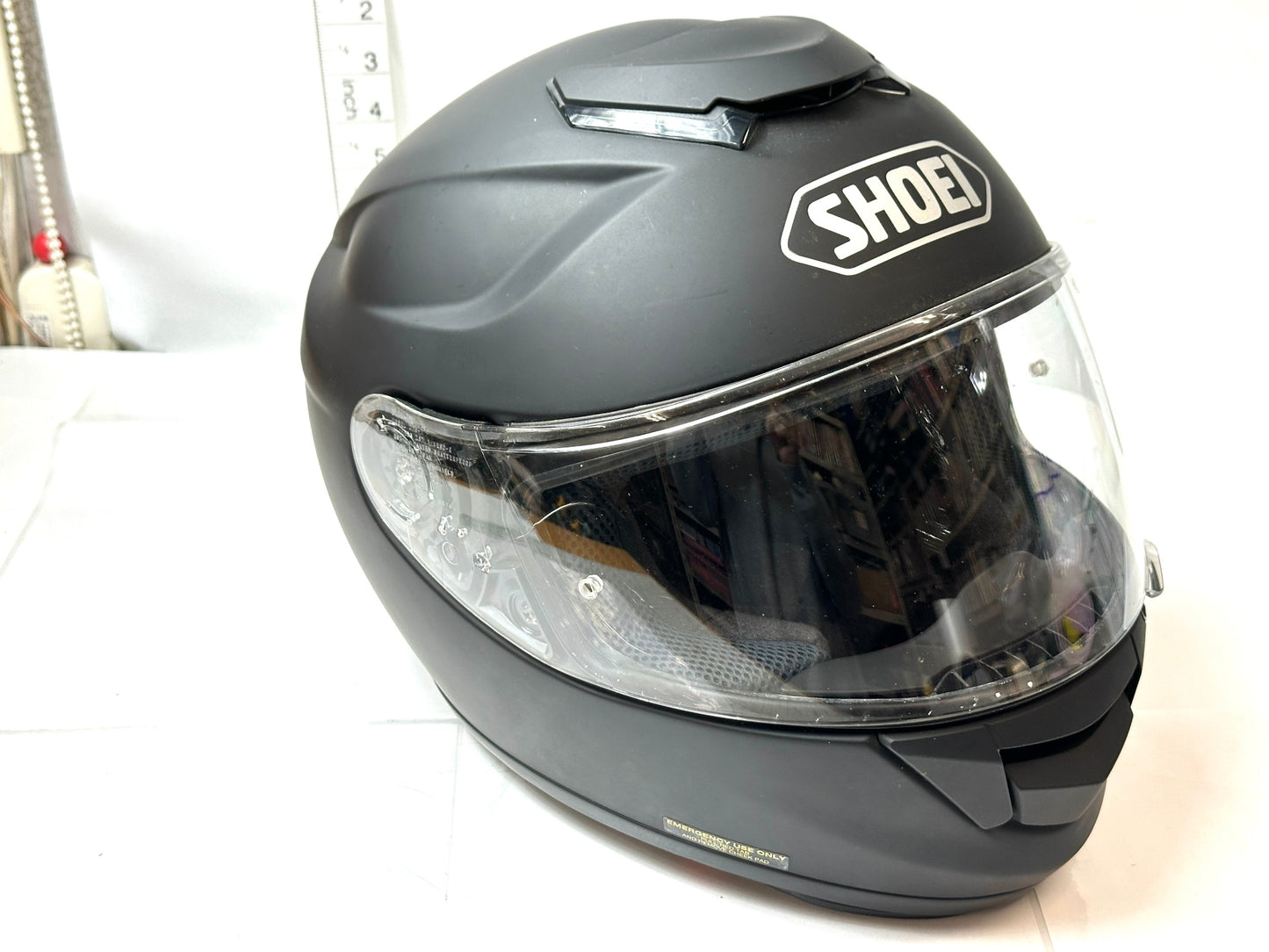 現状品 SHOEI GT-Air 2016年製 オートバイ・バイク ヘルメット 黒 ブラック Mサイズ 57cm 10/31