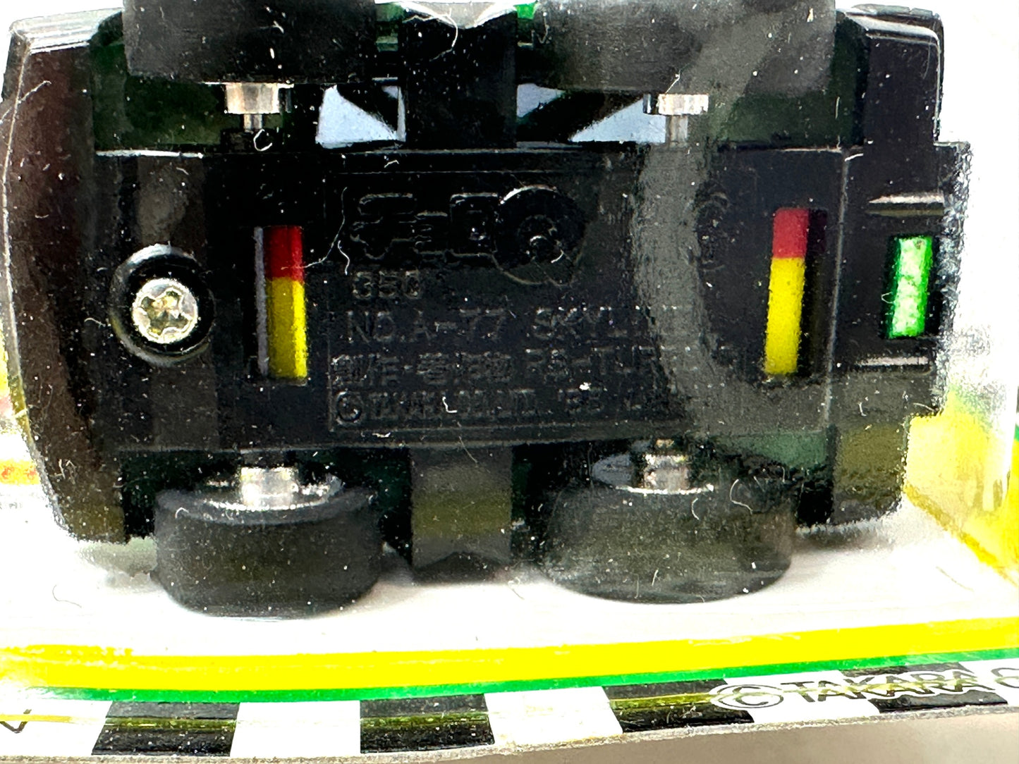 タカラ チョロＱ HG 日産 スカイライン GT-R ケンメリ赤 R8 ターボ 緑 ハコスカ パープル 3個セット 日本製 ミニカー 11/27