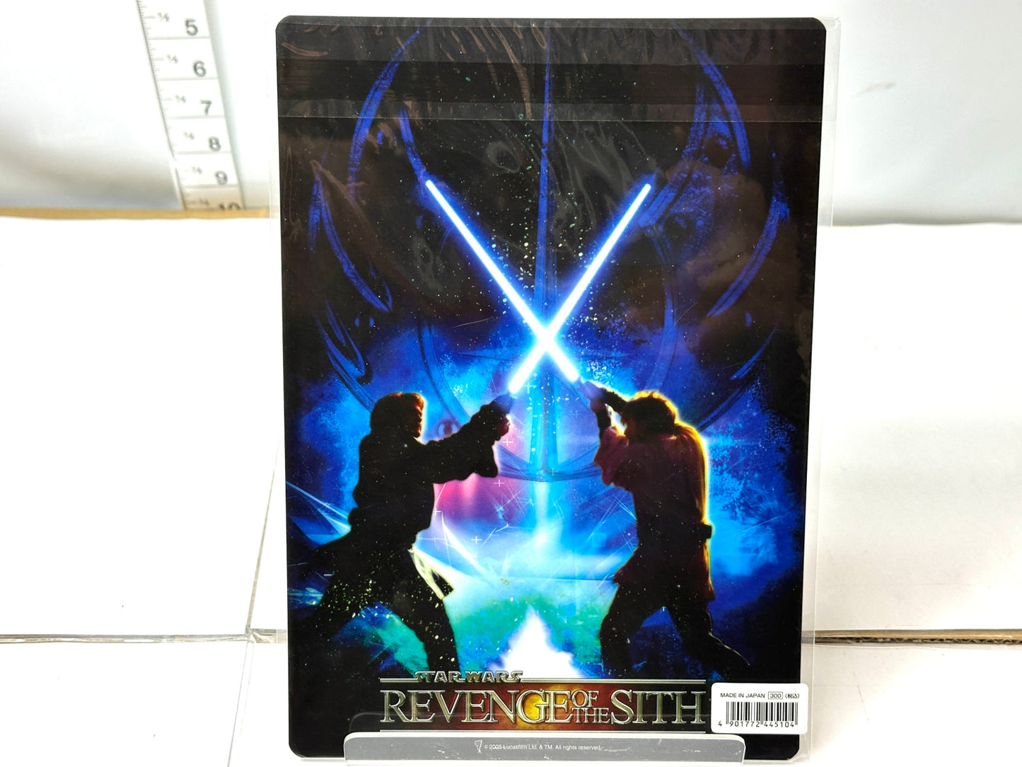 スター・ウォーズ 下敷き 4枚セット EP1ファントム・メナス/EP2クローンの攻撃/EP3シスの復讐/スター・ウォーズ サーガ 12/19