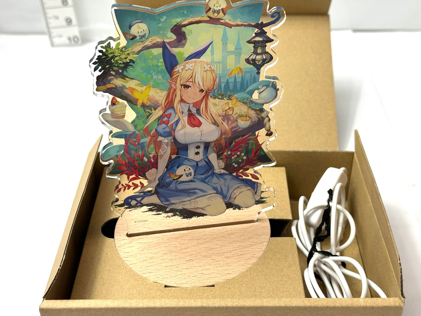 現状品 hololive ホロライブ 不知火フレア 誕生日記念2022 LEDアクリルスタンドライト 9/5