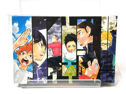 ハイキュー！！展 排球箱 メモ帳＆ステッカーセット 集英社 8/20