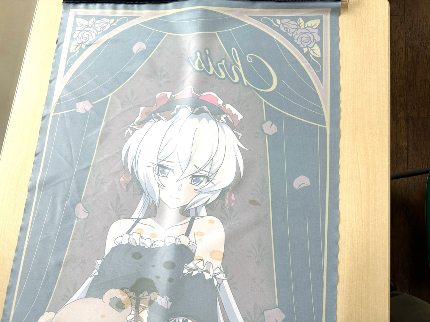 現状品 戦姫絶唱シンフォギアXV ドン・キホーテ 雪音クリス 描き下ろし等身大タペストリー ゴシックドレスver. 6/8