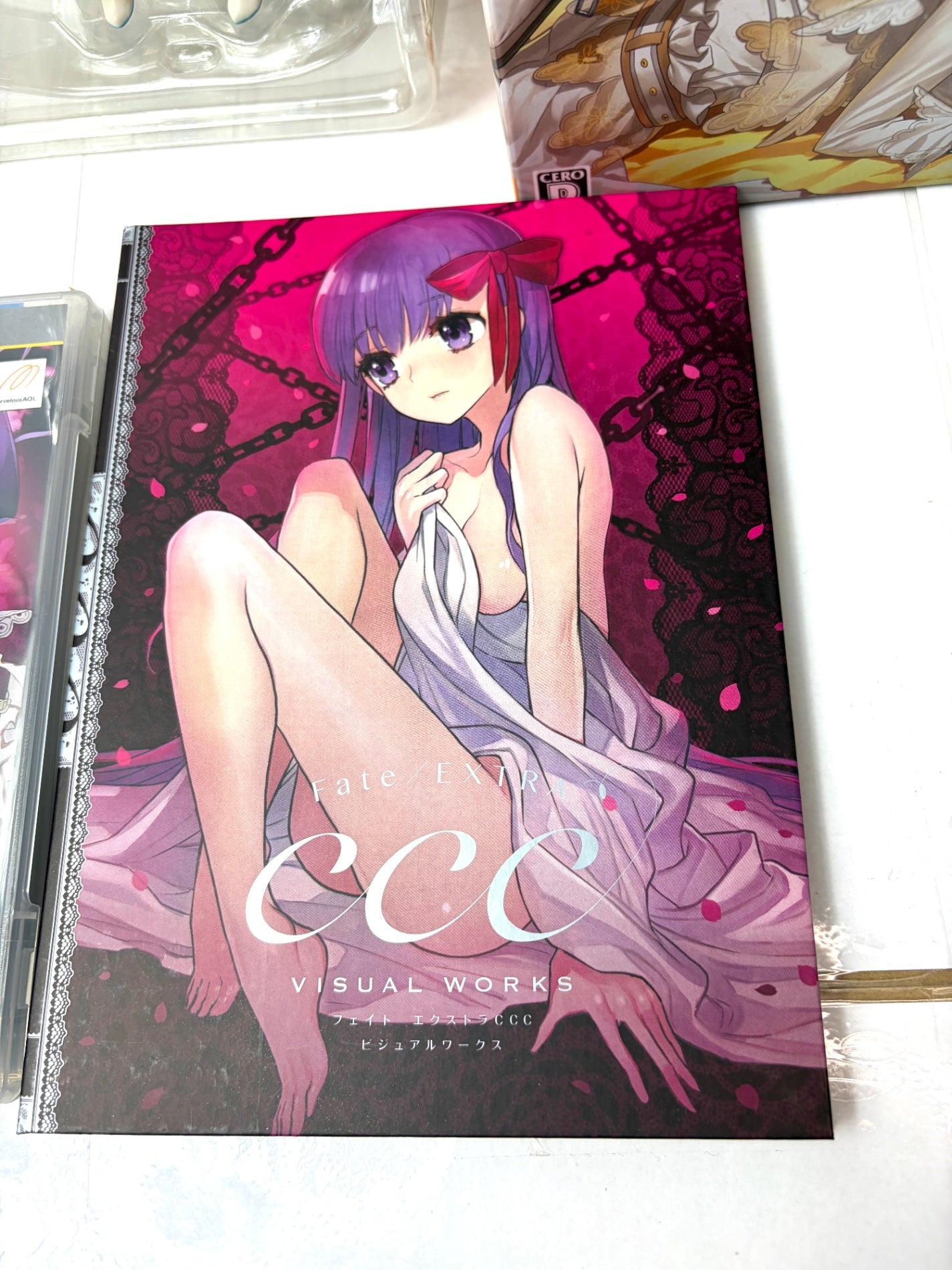 PSP Fate/EXTRA CCC Type-Moon Virgin White Box 【figma セイバー・ブライド同梱】 フェイト エクストラ 限定版