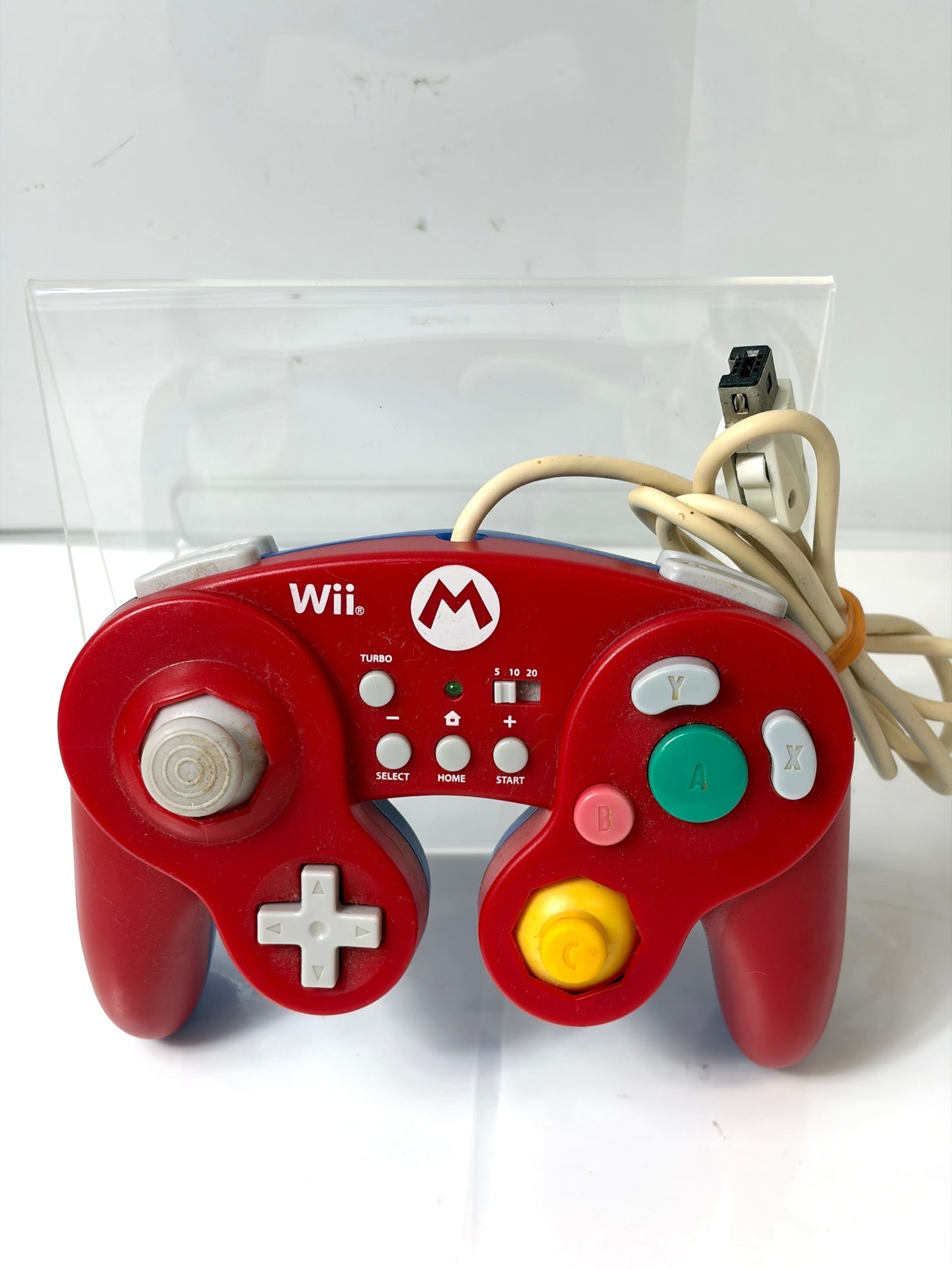 HORI Wii U / Wii用 クラシックコントローラー (バトルパッド) マリオ デザイン ターボ機能付き