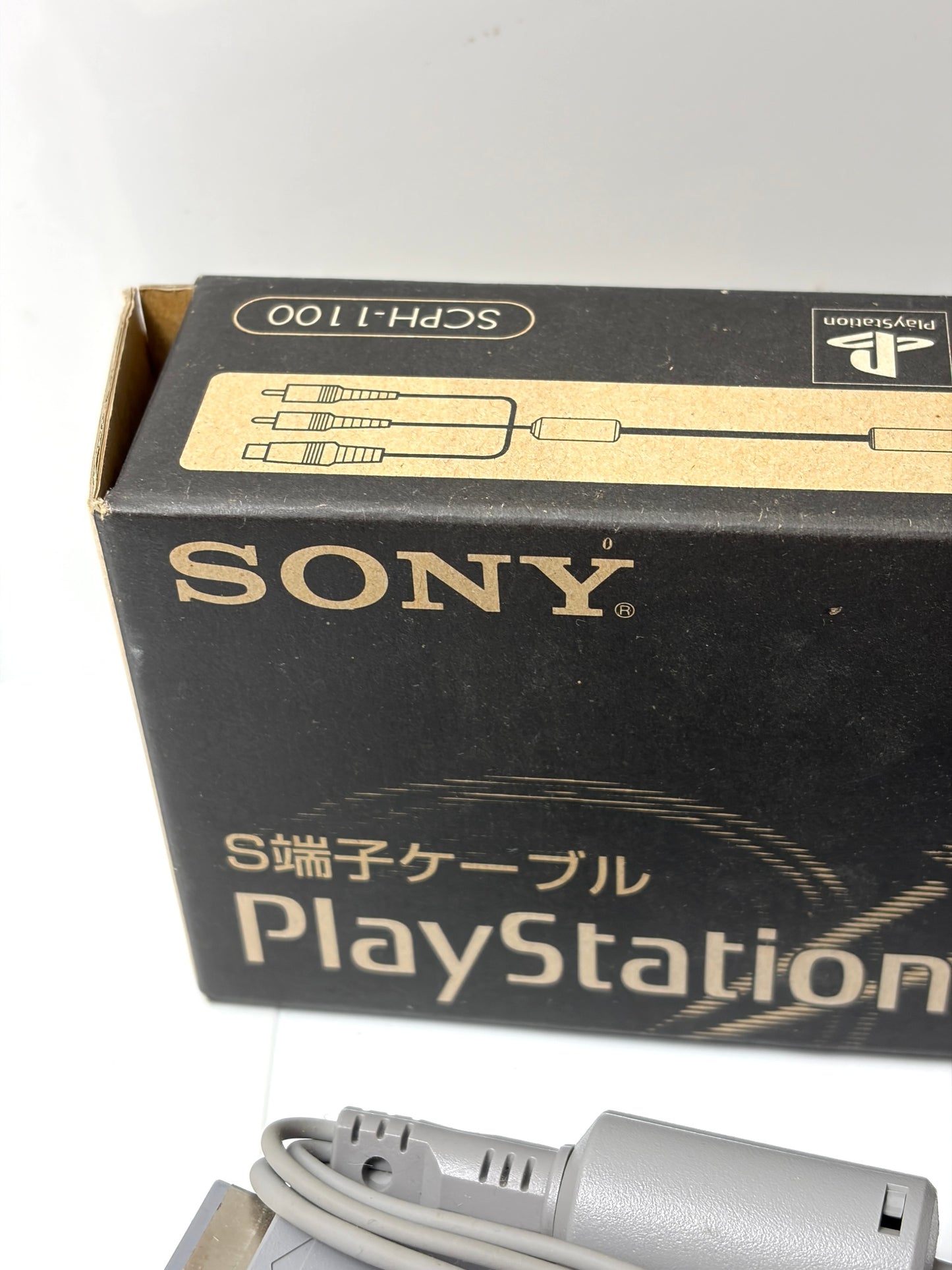 SONY 純正 PlayStation S端子ケーブル SCPH-1100 【箱付き】 PS1 PS2 PS3 対応
