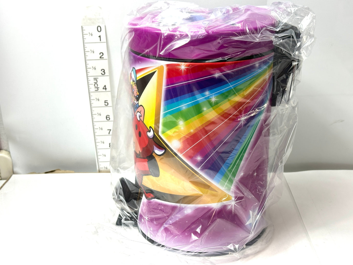 開封済み・未使用品 ジャグラー ダストBOX9 ウルトラミラクルジャグラー ペダル式ゴミ箱 パチスロ 12/18