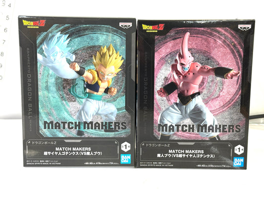 BANPRESTO ドラゴンボールZ MATCH MAKERS 超サイヤ人ゴテンクス 魔人ブウ 2個セット フィギュア 9/11 店内