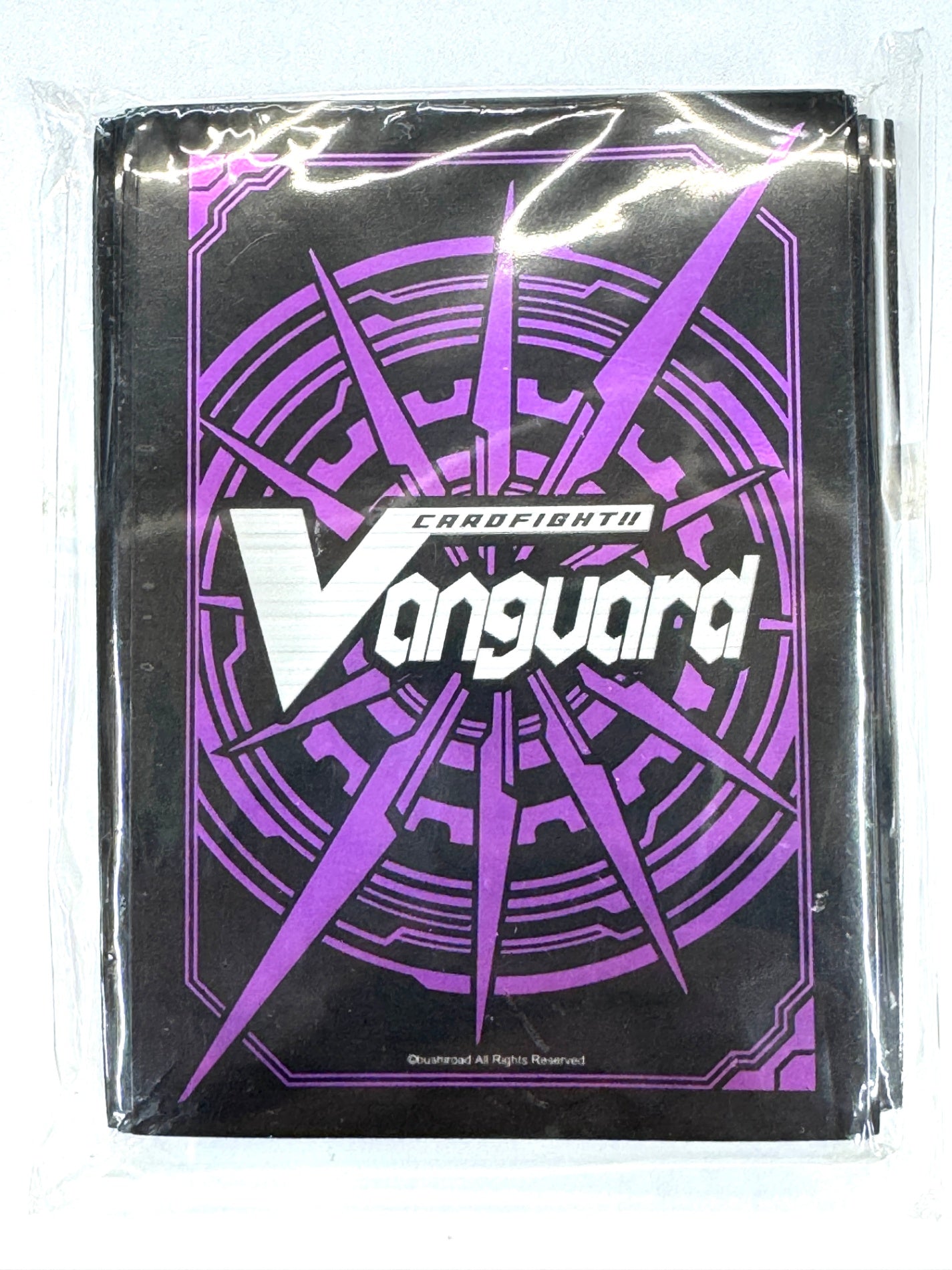 カードファイト!!ヴァンガードG　オフィシャルスリーブ 「共通面スリーブ・紫」 イベント限定