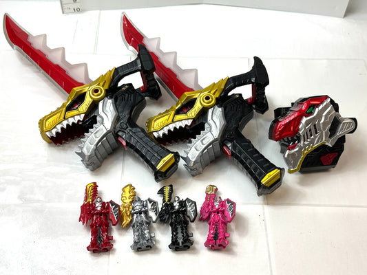 現状品 騎士竜戦隊リュウソウジャー DXリュウソウケン DXリュウソウチェンジャー リュウソウル 4個 バンダイ 戦隊ヒーロー 11/4