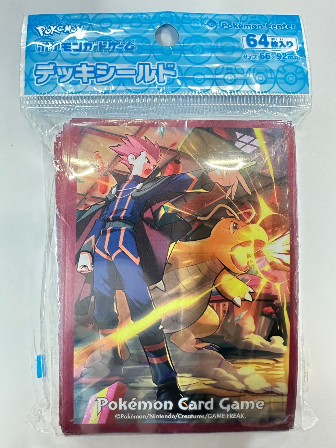 ポケモンカードゲーム　デッキシールド　カイリューはかいこうせん