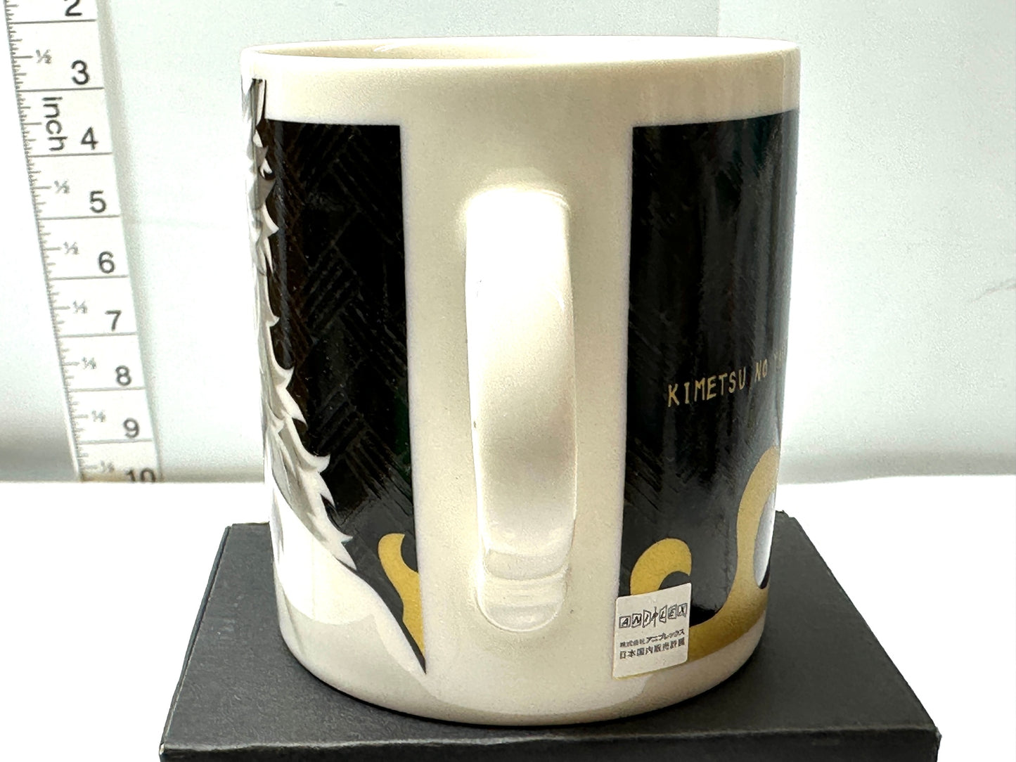 開封済み・未使用品 アニプレックス 鬼滅の刃 モノクローム マグカップ 煉獄杏寿郎 日本製 12/19